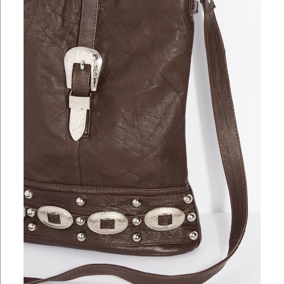 FINAL DROP💗FREE PEOPLE “ZOE WESTERN BUCKLE BAG” - Picture 3 of 4